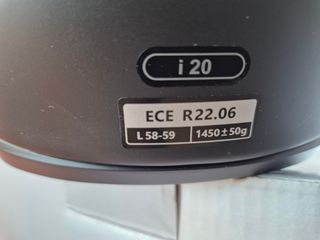 Casco HJC i20 Negro Mate Talla L
