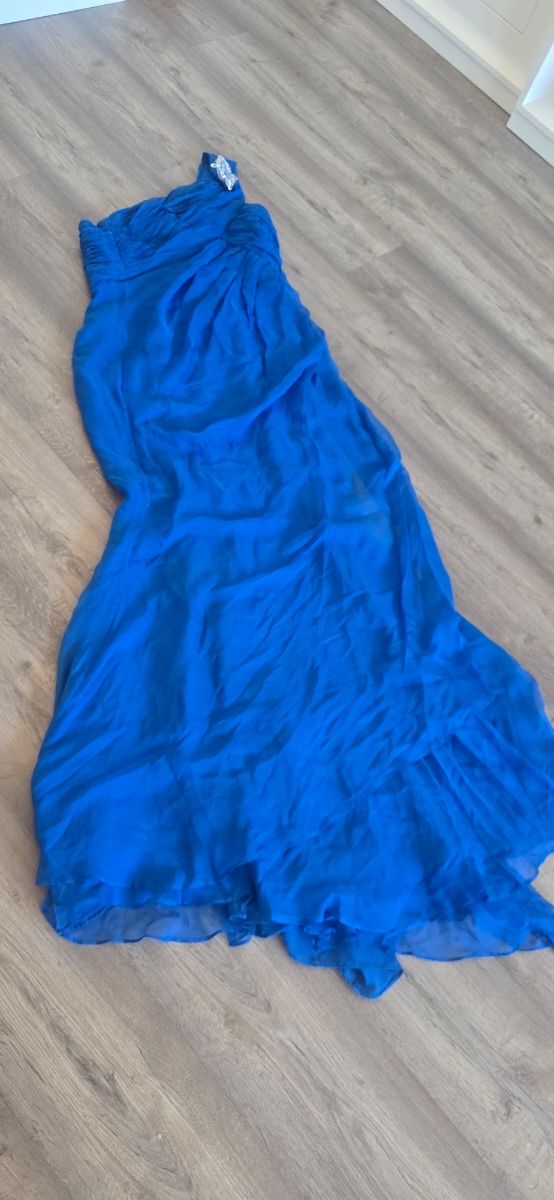 Vestido de fiesta azul
