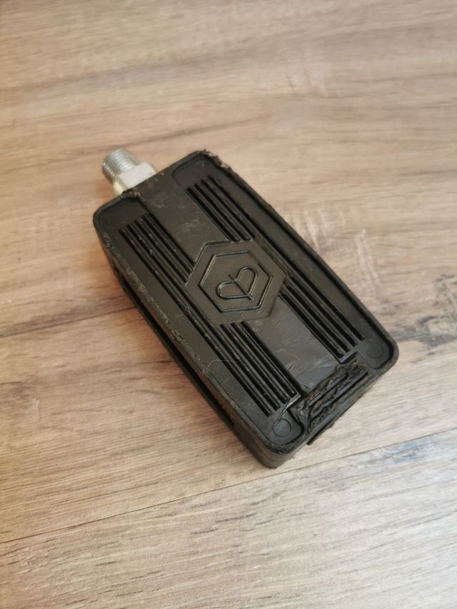 Pedal Vespino Negro con Catadióptrico