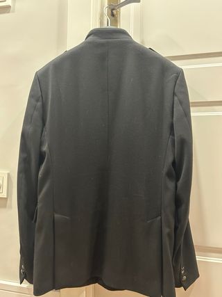 Chaqueta Zara Man Militar Negra