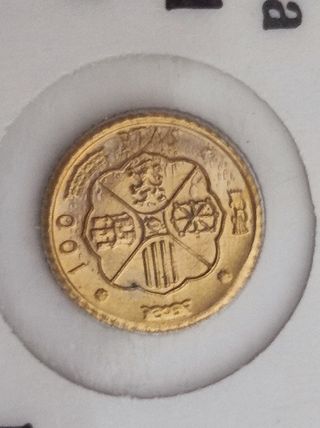 Moneda Conmemorativa Franco 100 Pesetas