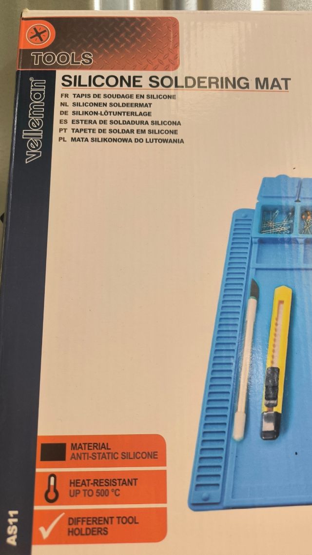 Esterilla de Soldadura Azul