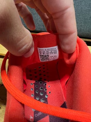 Zapatillas Adidas Dropset 2 42 2/3 CrossFit Rojas