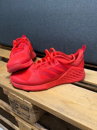 Zapatillas Adidas Dropset 2 42 2/3 CrossFit Rojas