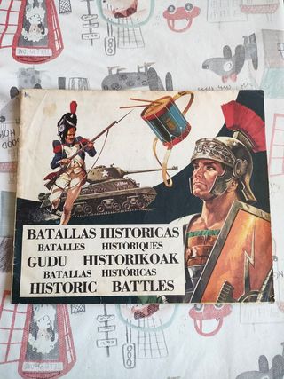 Álbum Batallas Históricas Completo ( 1974 )