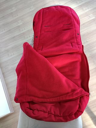 Carrito cochecito silla Maclaren Rojo y Negro