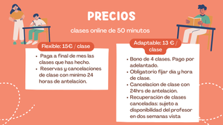 CLASES DE INGLÉS - PROFESORA NATIVA