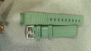 Correas Caucho Omega Seamaster Verdes