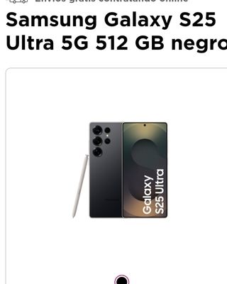 Samsung S25 Ultra 5G Negro 512GB