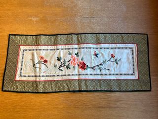 Tapete chino bordado vintage