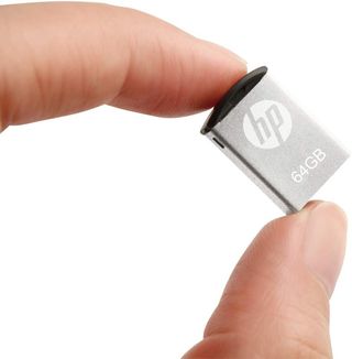 Chiavetta USB HP 64GB Mini Metallo