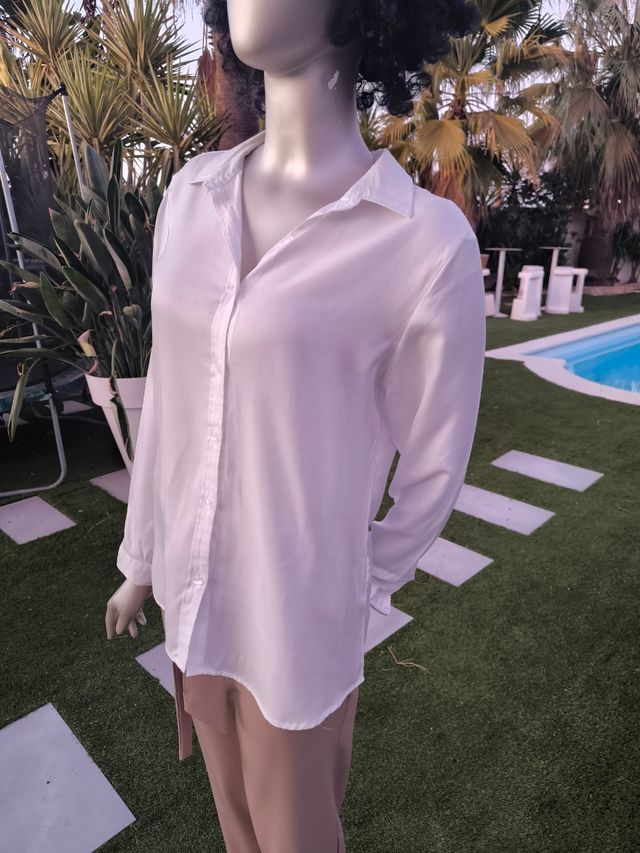 Camisa blanca mujer