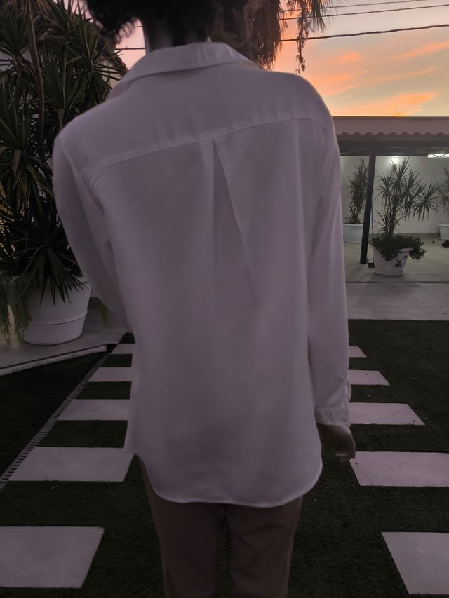 Camisa blanca mujer