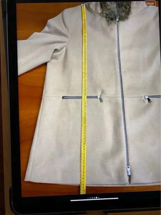 Giaccone MODA NOI Beige con Cappuccio tg grandi