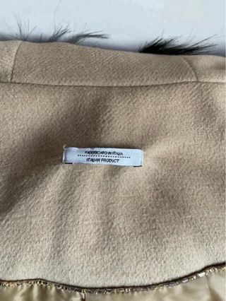 Giaccone MODA NOI Beige con Cappuccio tg grandi