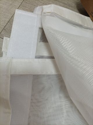 Mosquitera Blanca Puerta Magnética - 100 x 200 cm