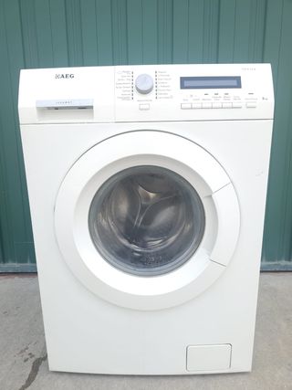 OPORTUNIDAD !! LAVADORA AEG 8 KG 1.400 RPM.