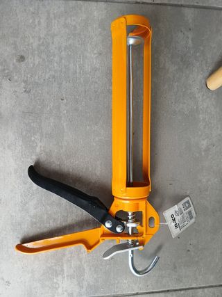 Pistola silicona profesional.