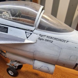 Maqueta Avión F-18 Hornet 1:32 Ejercito del Aire