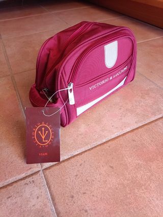 Neceser de viaje Victorio & Lucchino rojo