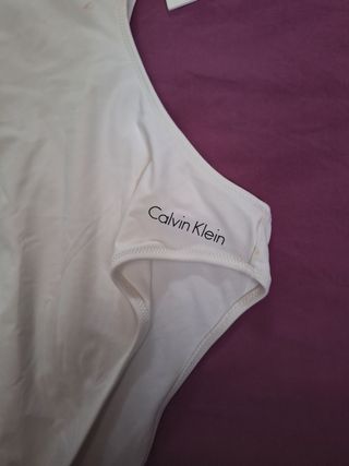 Bañador Calvin Klein Blanco Talla M