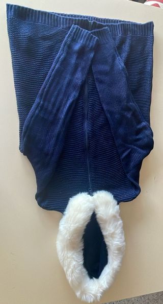 Chaqueta Tiffosi Azul Talla S/M con Capucha