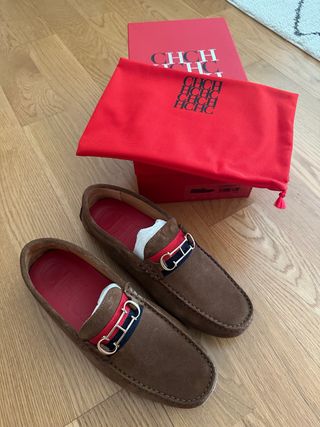 Mocasines Carolina Herrera Marrones