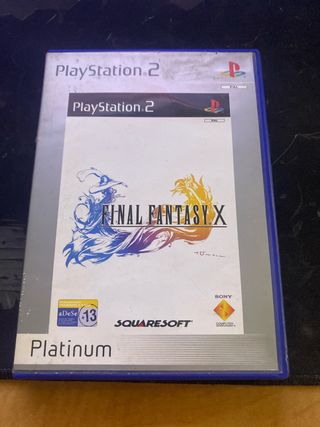 Final Fantasy X PS2 Platinum