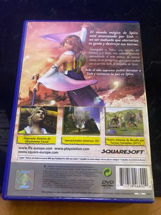 Final Fantasy X PS2 Platinum