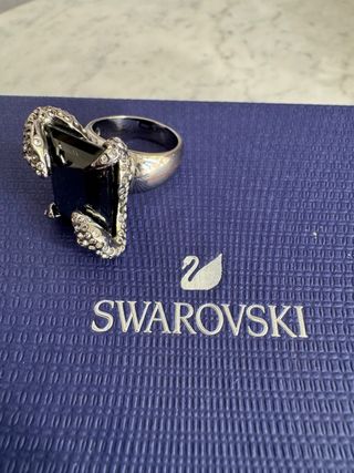 Anillo Swarovski Negro
