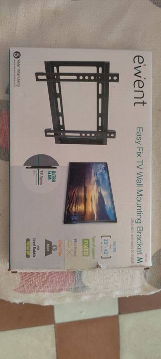 Soporte Pared TV Ewent 23-42 Ultra Slim