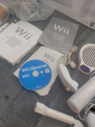 Nintendo Wii Blanca Completa