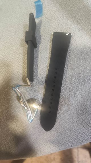 Correas Caucho Longines 21mm Negro