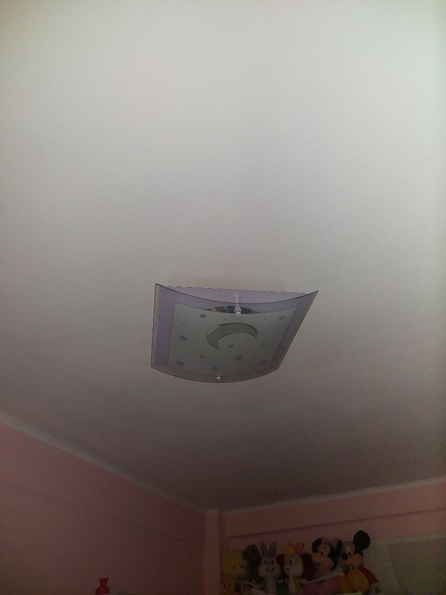 Platón infantil luna y estrellas