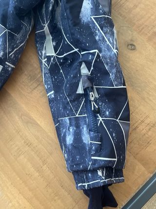 Chaqueta de esquí estampada 