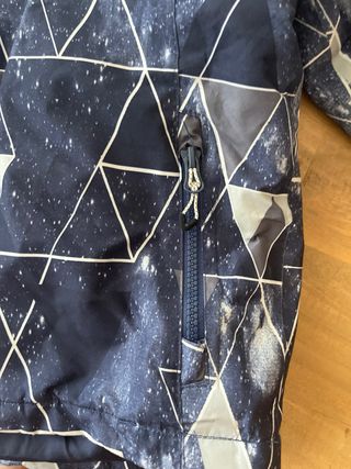 Chaqueta de esquí estampada 