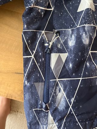Chaqueta de esquí estampada 