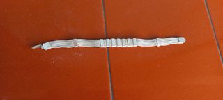 Pulsera de plata con diseño intrincado