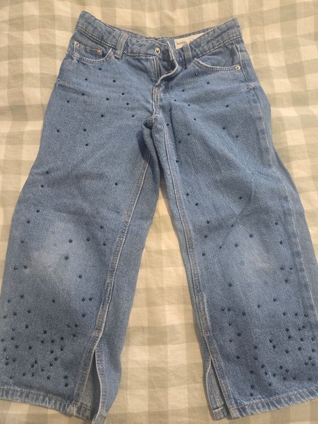 Pantaloni Lefties con paillettes per ragazze T4/5