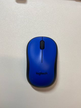 Ratón Inalámbrico Clic Silencioso Logitech Azul