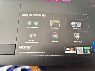 Portátil ASUS TUF GAMING F15 Negro