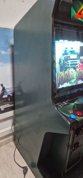 arcade green gold de coches volante
