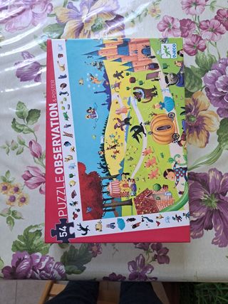 Puzzle Djeco 54 piezas Busca y Encuentra