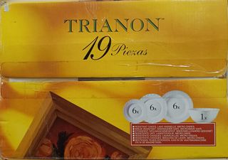 Juego Vajilla Arcopal Trianon 19 Piezas
