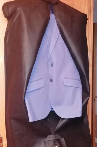 Traje juvenil azul