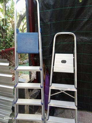 2 Escaleras de Aluminio Nuevas