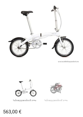 Bicicleta Plegable Dahon Curve D3