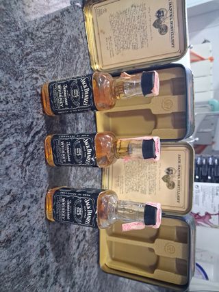 2 lattine originali Jack Daniel's anni '70