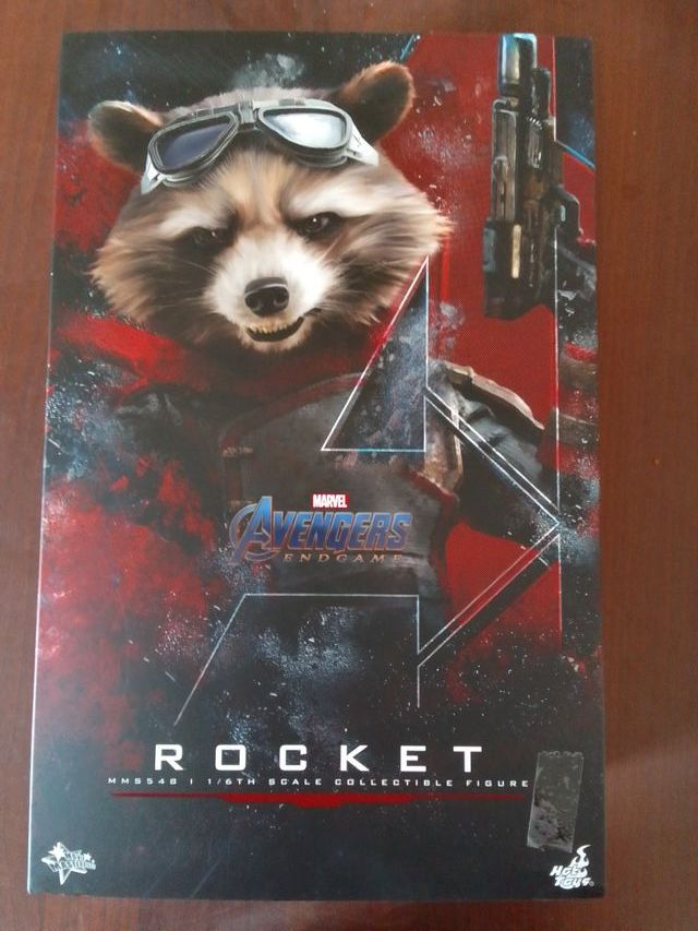 Rocket 1/6 Hot Toys Marvel Endgame