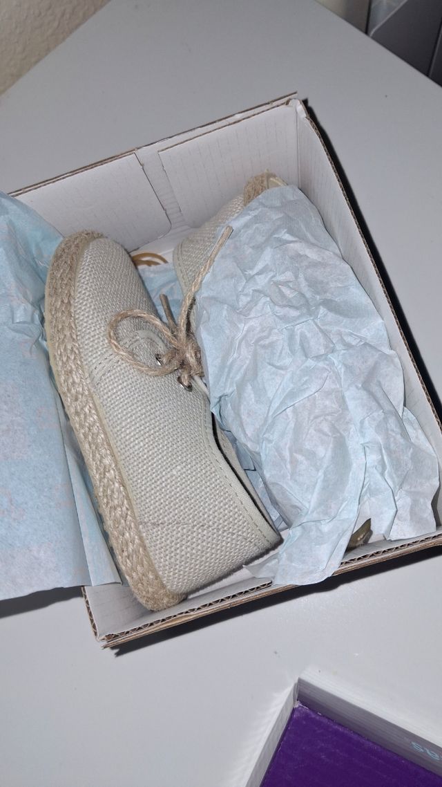 Alpargatas niño talla 21